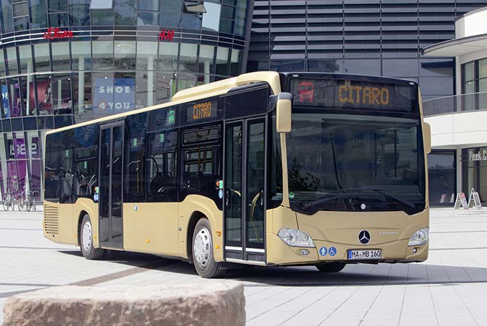 2011 geht die zweite Citaro-Generation an den Start, die sich durch ihre freundliche Front auszeichnet.