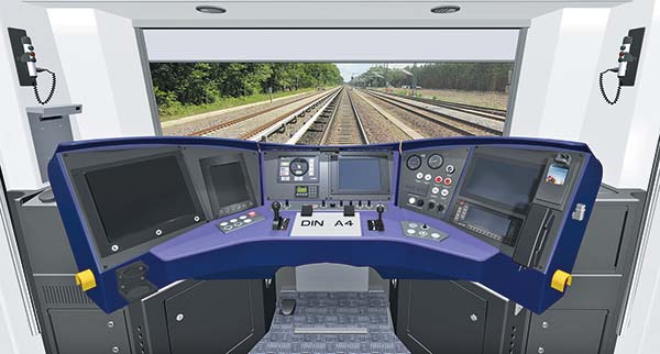 Berlin-S-Bahn Führerstand