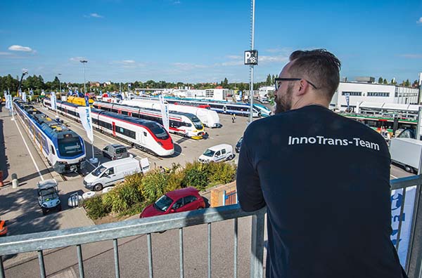Das Innotrans-Freigelände