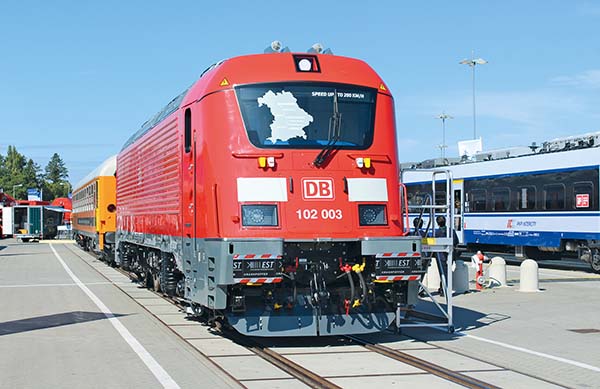 Elektrolok der neuen Baureihe 102 von Škoda