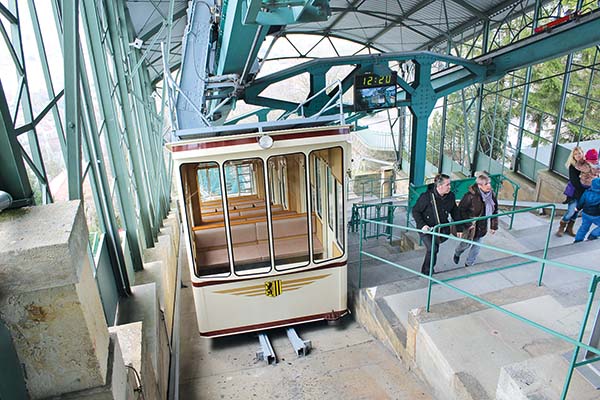 Schwebebahn in Dresden