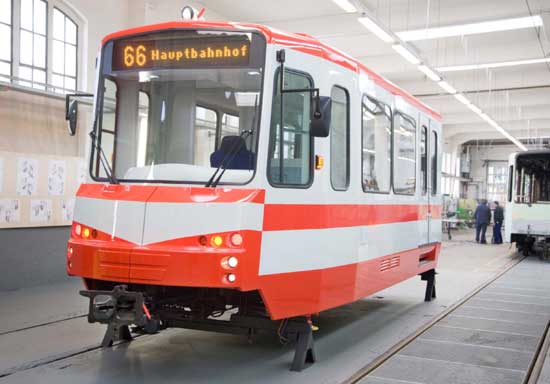 Mock-up Stadtbahnwagen Kön